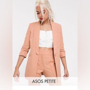 ASOS DESIGN petite tailored mix and match suit blazer